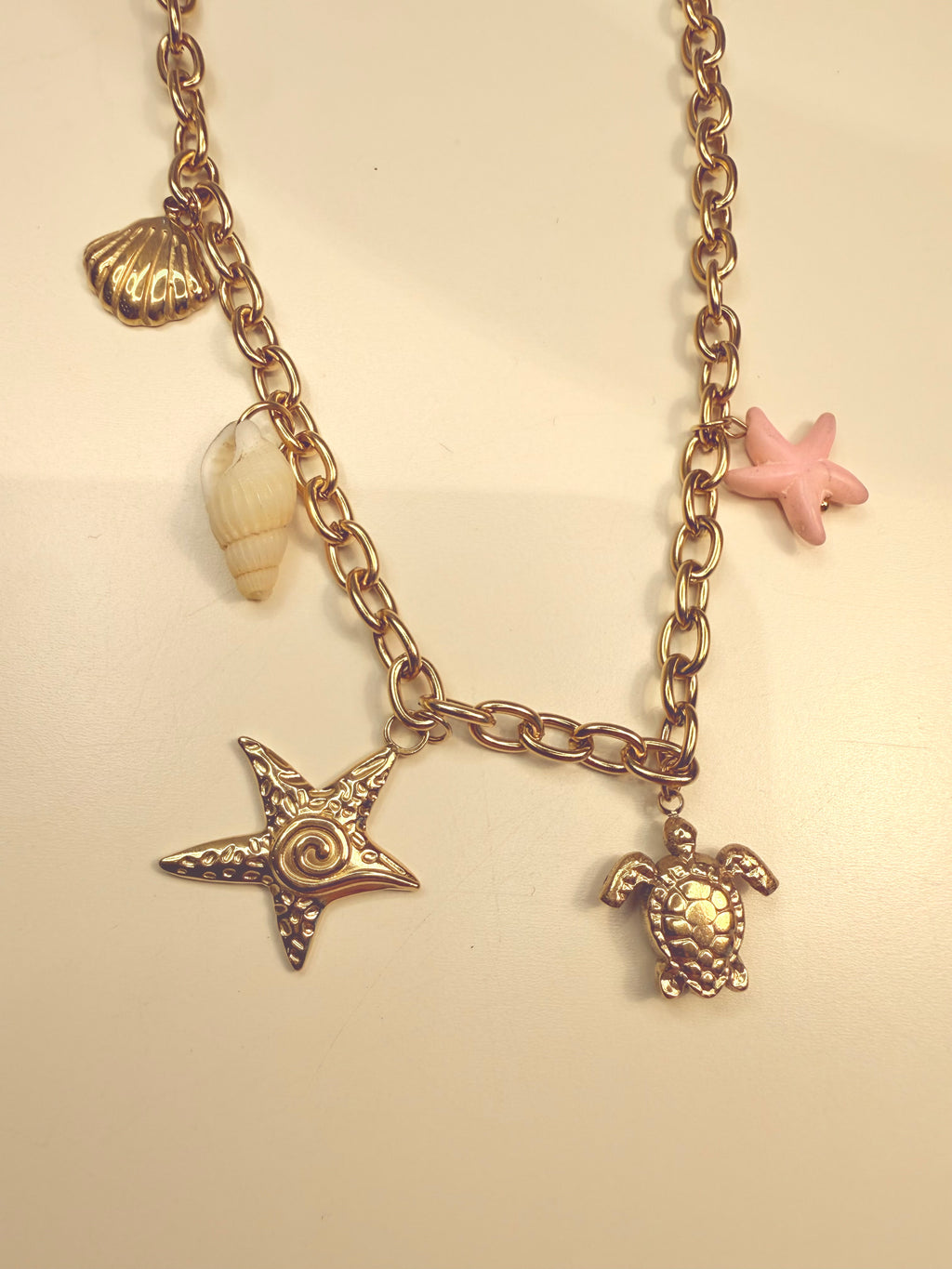 Coastal Charm – Necklace in 304 rustfree steel
