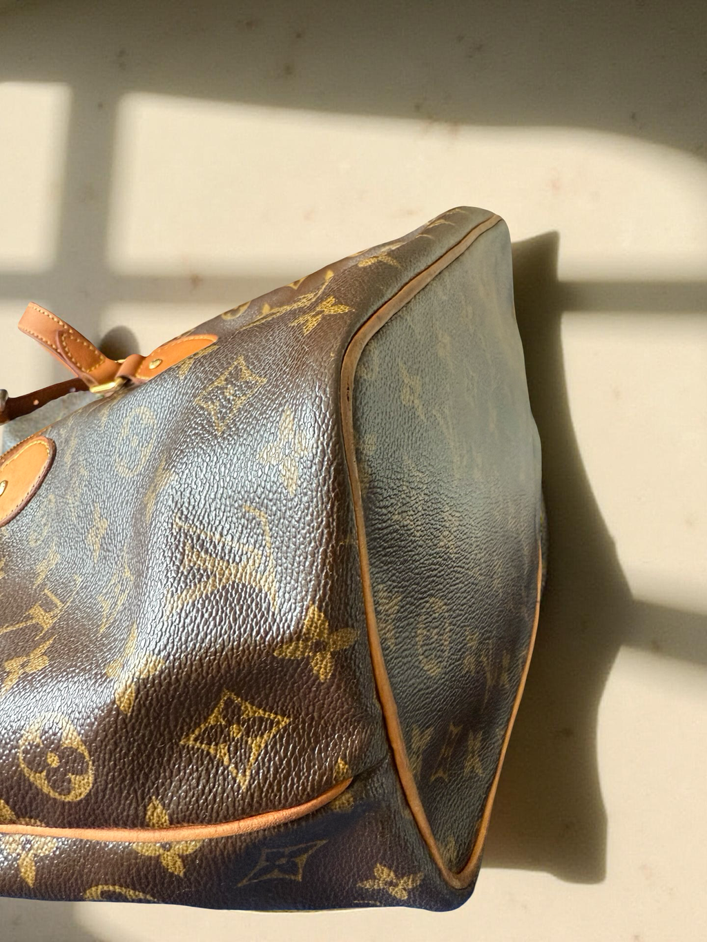 Louis Vuitton Palermo Pm med ekthetsbevis.