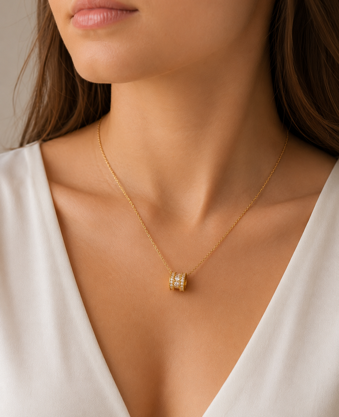 Celeste Necklace – 18K Gold Plated