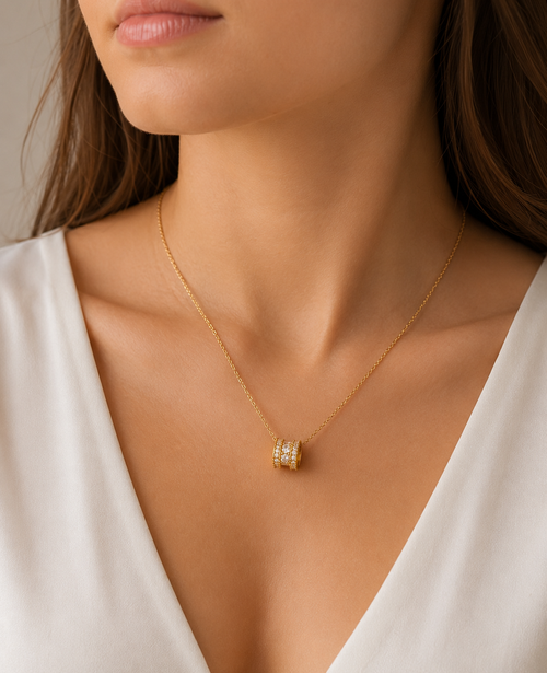 Celeste Necklace – 18K Gold Plated