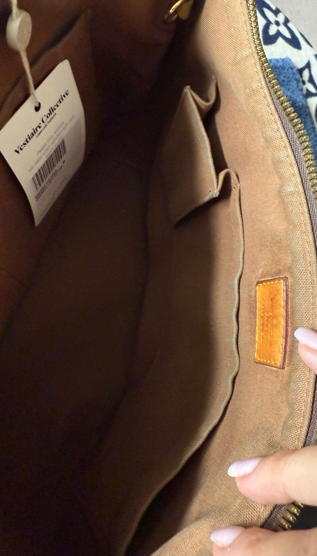 Louis Vuitton Palermo Pm med ekthetsbevis.