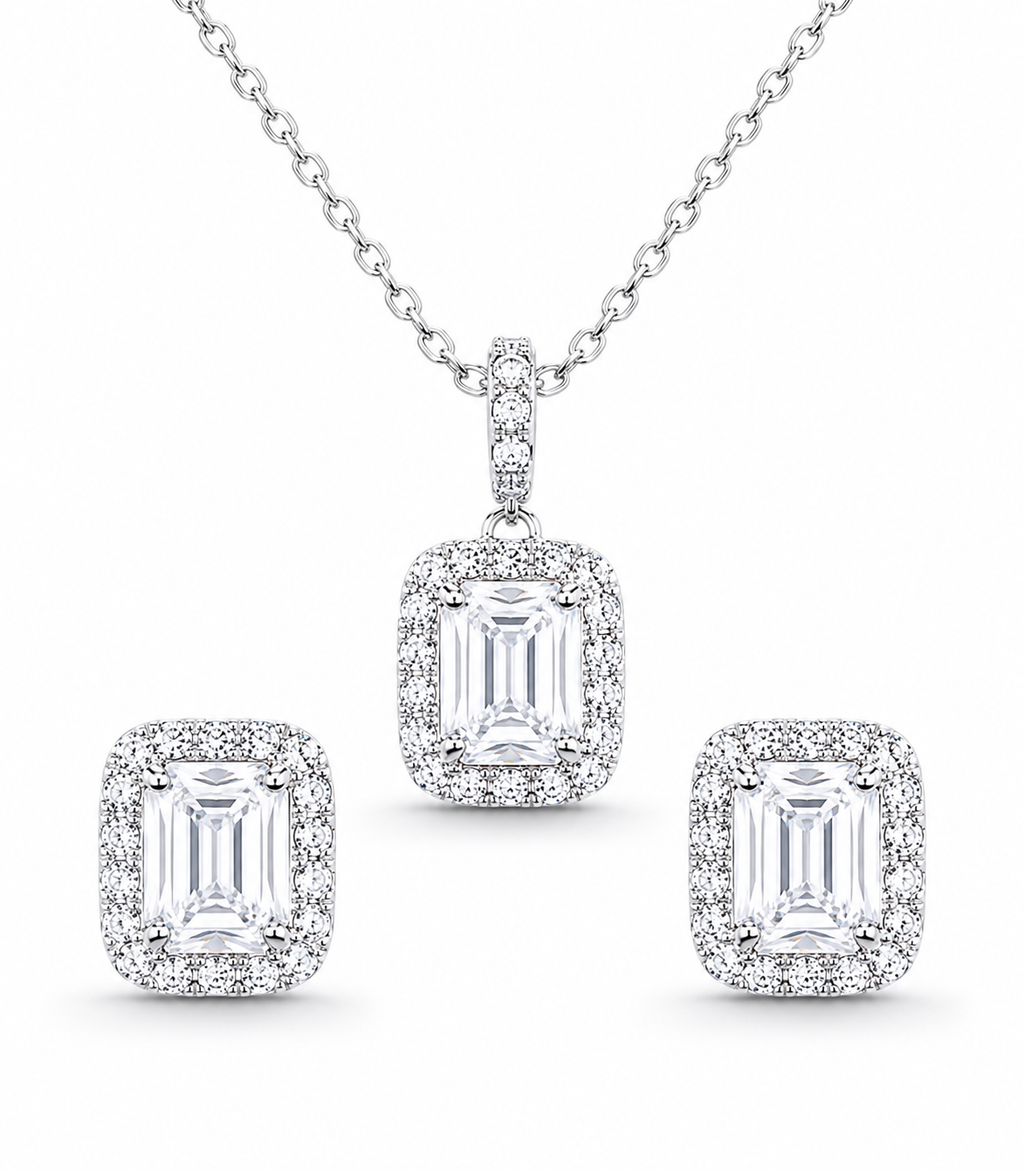 Timeless 925 Sterling Silver Jewelry Set