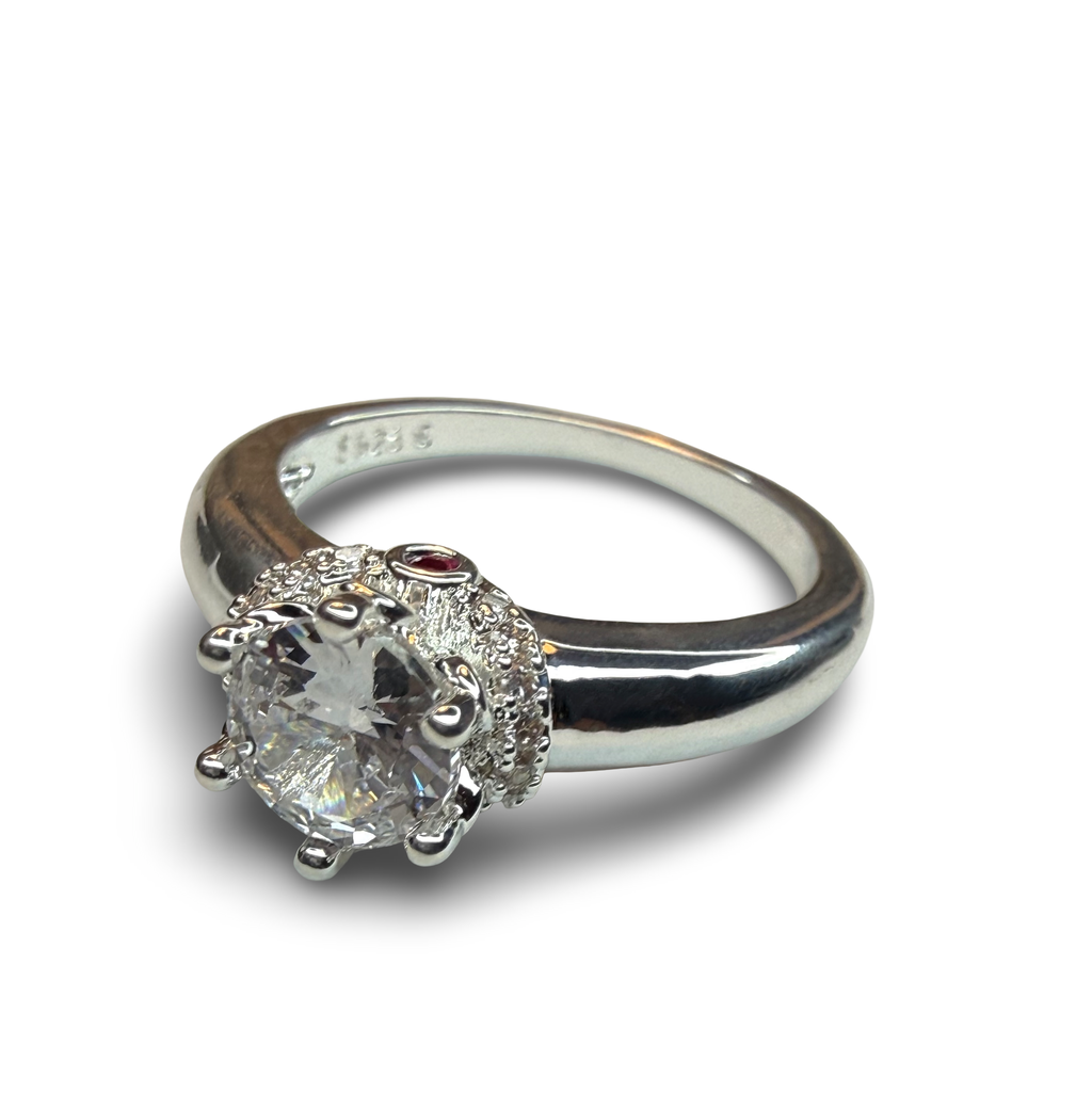 2-carat Silverring