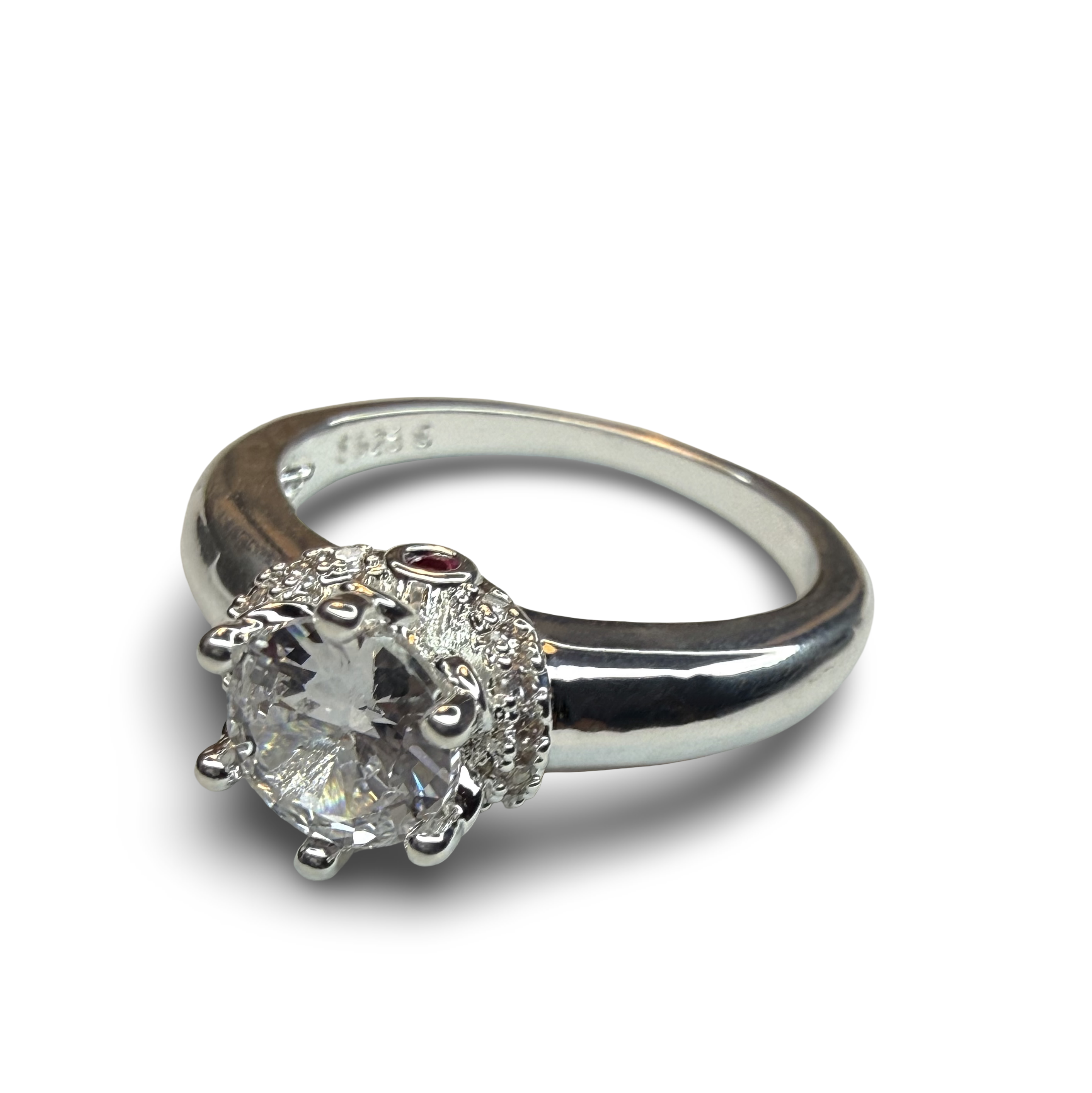 2-carat Silverring